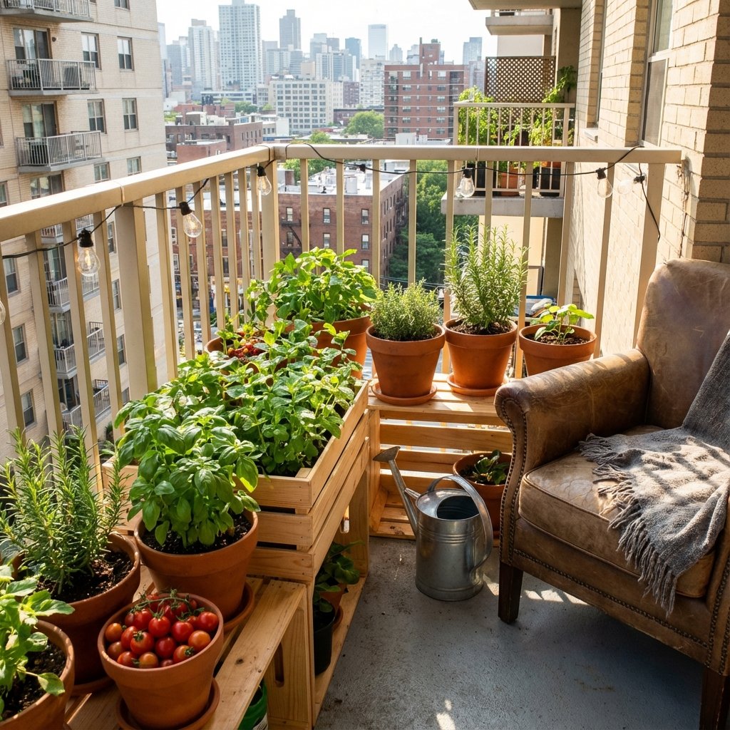 Horta em Apartamento